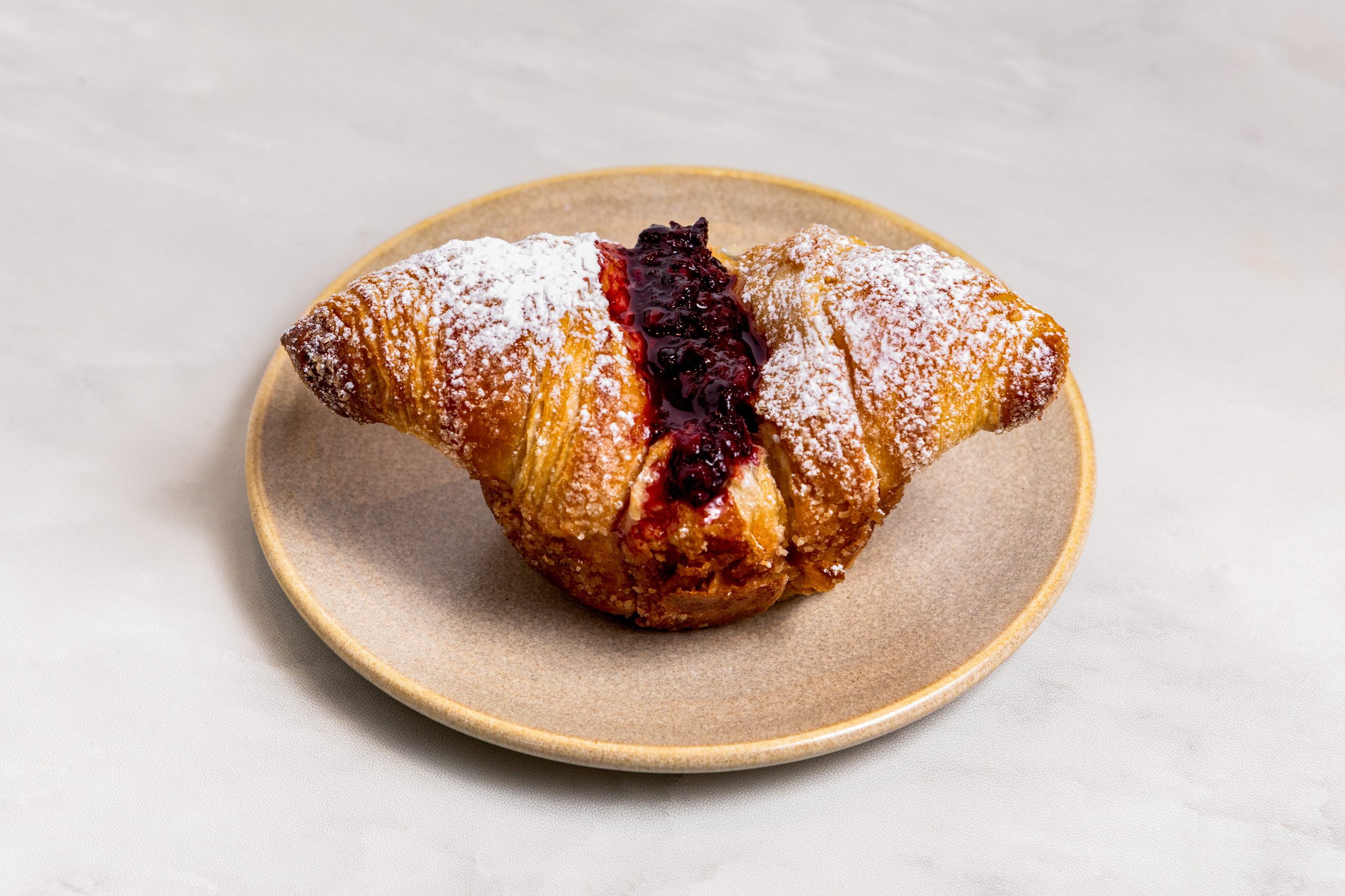Berry Croffin - Vanilla Berry Compote filled in Flaky Buttery Pastry