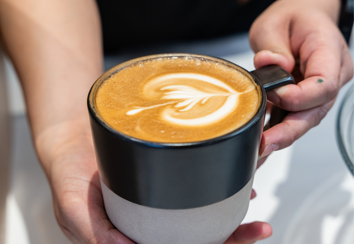 Good Earth Coffeehouse Caffe Latte